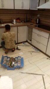 معلم تركيب مطابخ جده